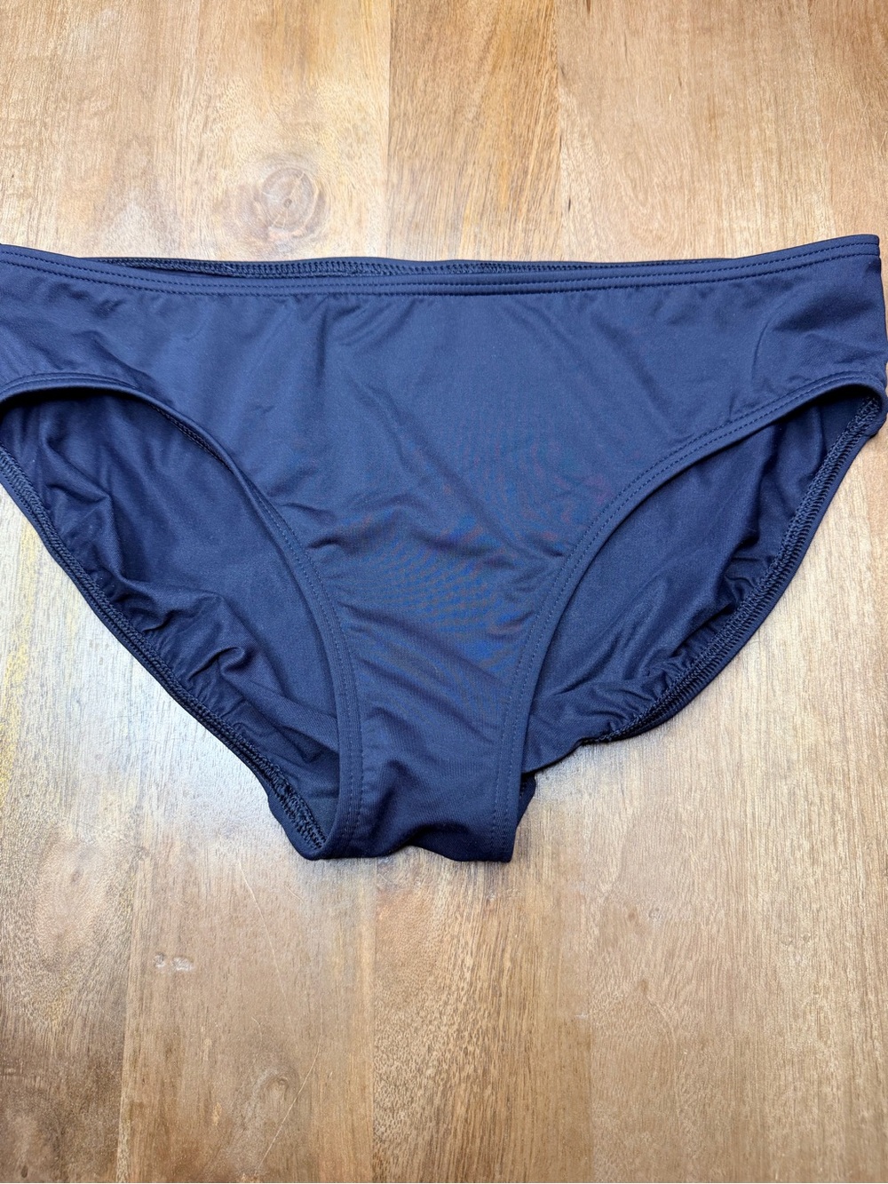 Lands End Women’s Classic Women's Black Swim Briefs - Comfortable Everyday Swim